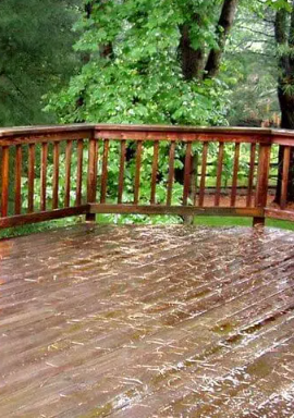Before pressure washing service