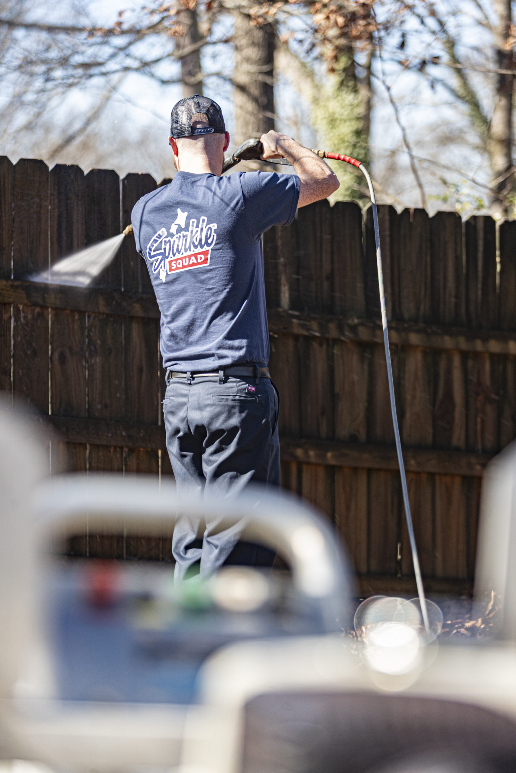 Fence Pressure Washing