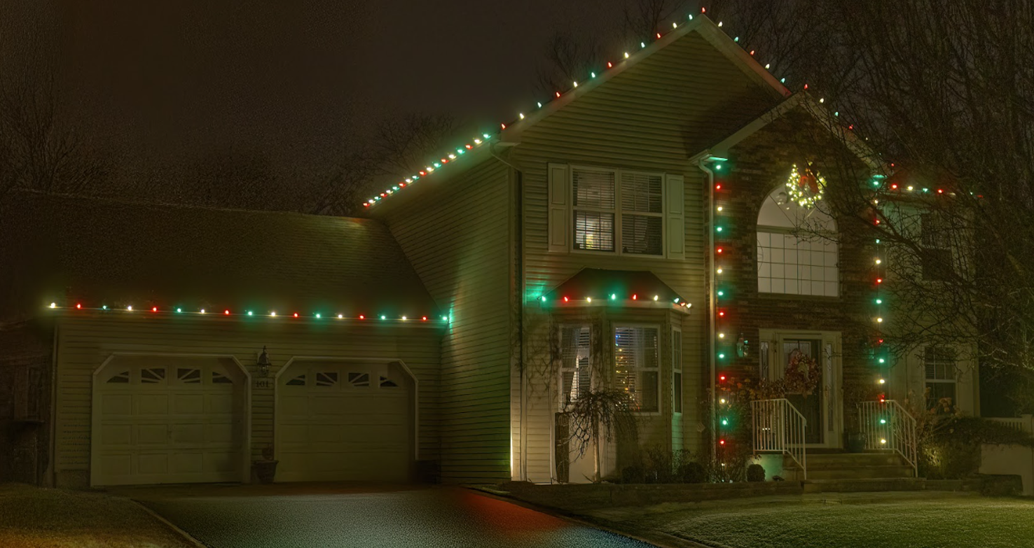 Professional Holiday Lighting Installation